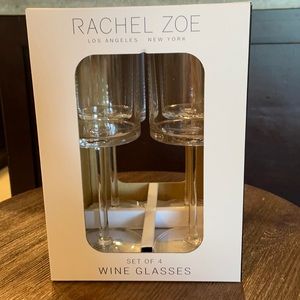 Rachel Zoe Acrylic Wine glasses